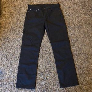 Men’s black Levi’s jeans. Only worn once